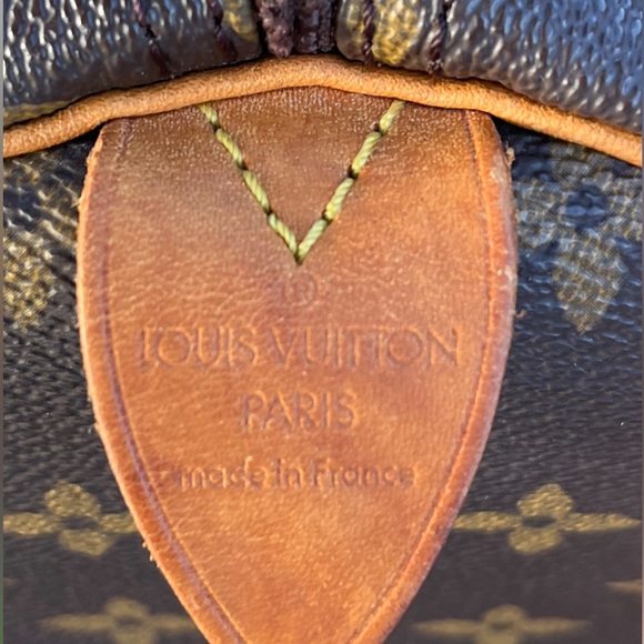 Authentic Louis Vuitton vintage speedy 30 - Picture 2 of 12